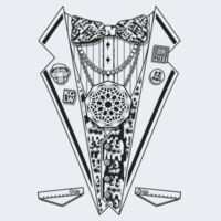 Phantom Island Tuxedo Tee (DIY Dyers Special) Design