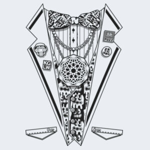Phantom Island Tuxedo Tee (DIY Dyers Special) Design